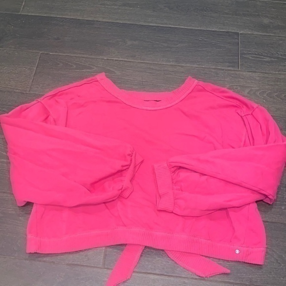Anthropologie cropped sweatshirt